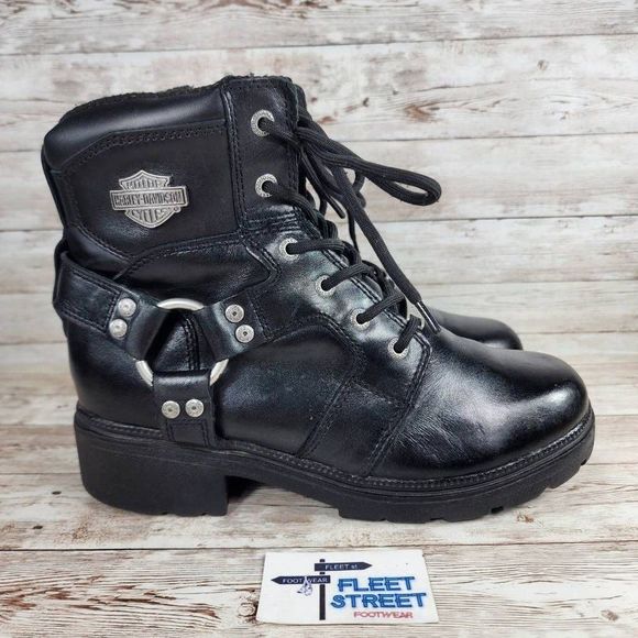 HarleyDavidson Shoes Harleydavidson Womens Jocelyn Heel Moto Boots